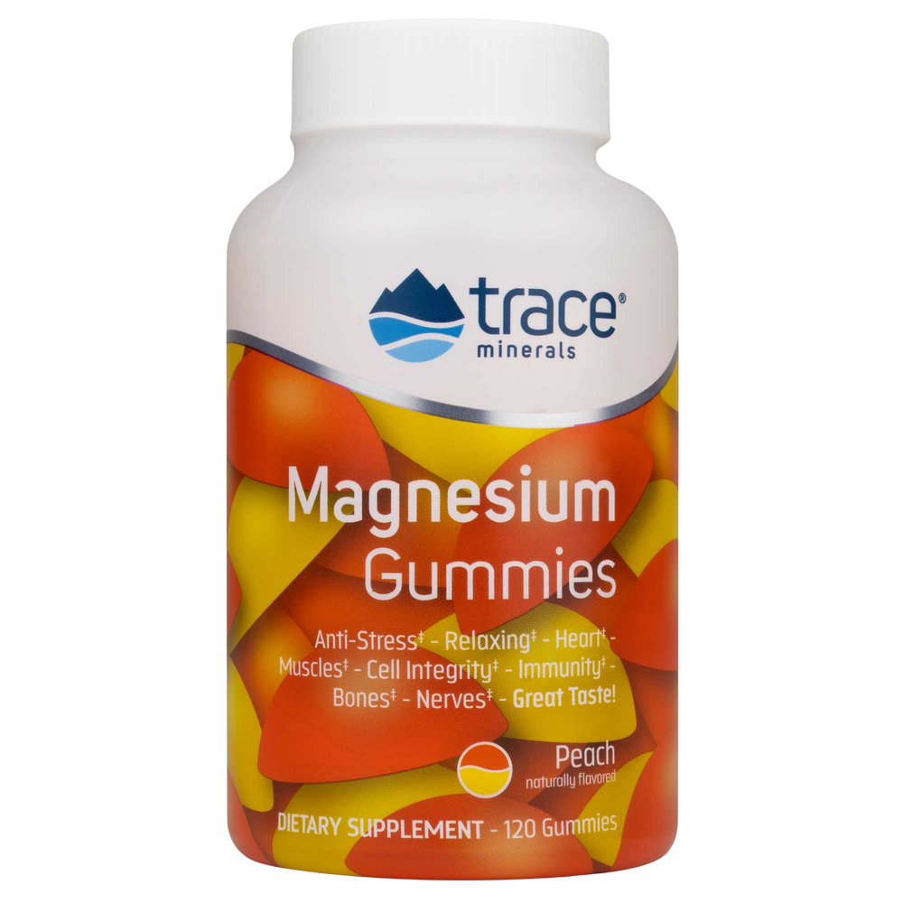 Magnesium Gummies - Peach, 120 Gummies