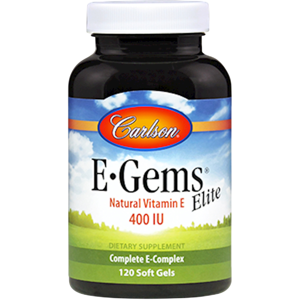 E-Gems Elite Natural Vitamin E, 400 IU, 120 Softgels