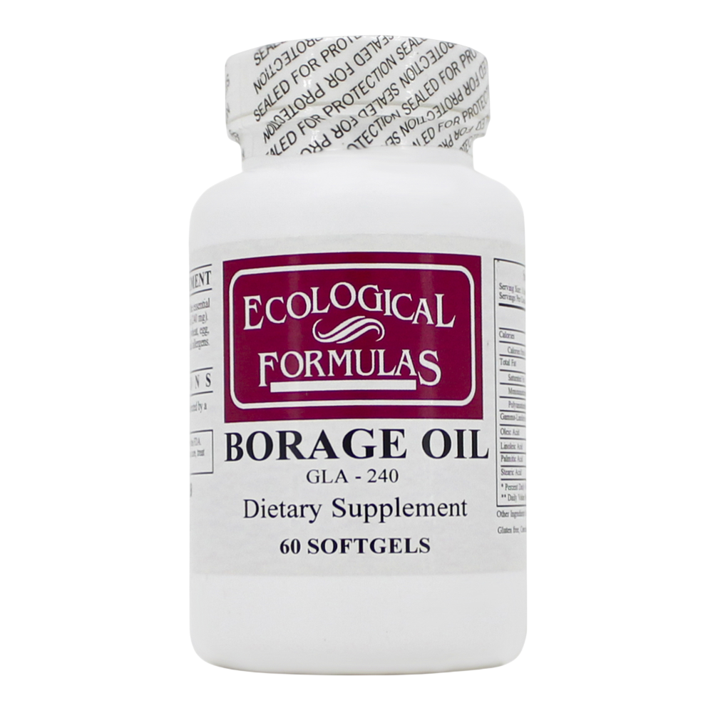Borage Oil GLA-240, 60 Softgels