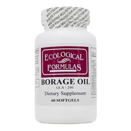Borage Oil GLA-240, 60 Softgels