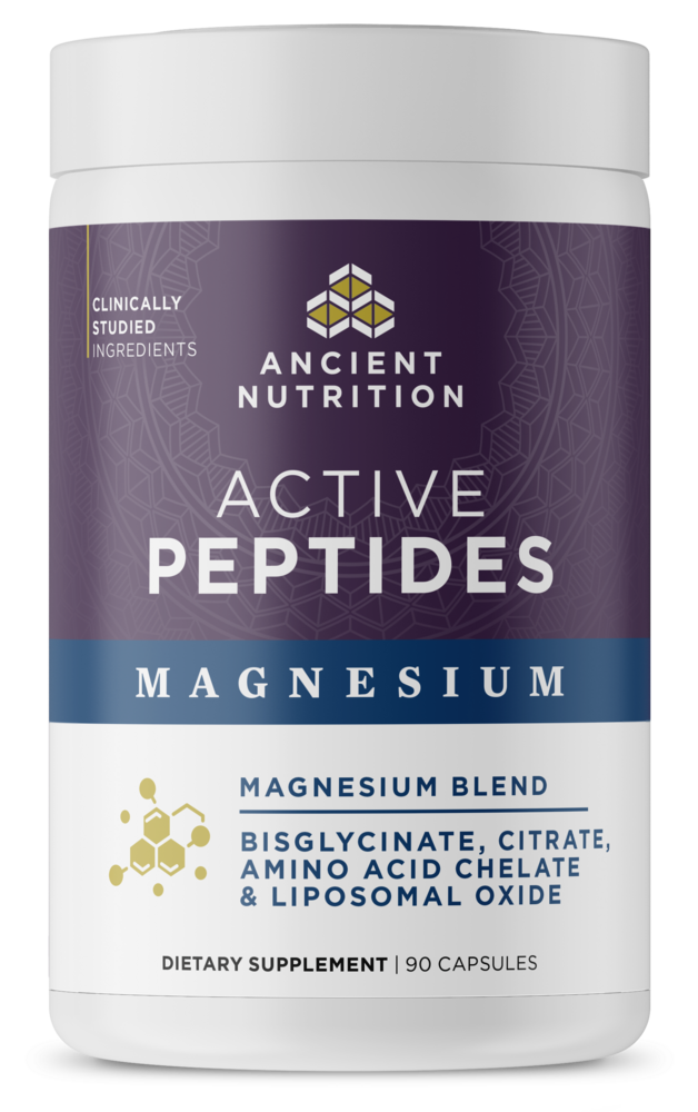 Ancient Nutrition Active Peptides Magnesium Blend - front