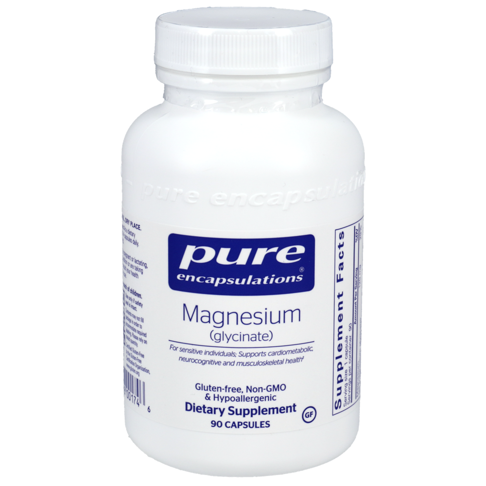 Magnesium Glycinate - 90 Capsules , Pure Encapsulations
