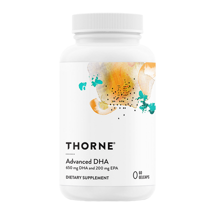 Advanced DHA, 60 Gelcaps , Brand_Thorne Research Form_Gelcaps Size_60 Gelcaps