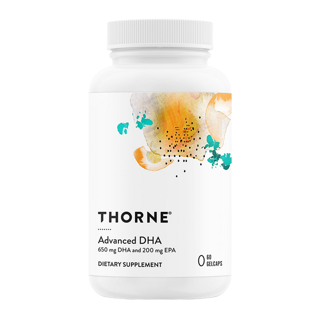 Advanced DHA, 60 Gelcaps , Brand_Thorne Research Form_Gelcaps Size_60 Gelcaps
