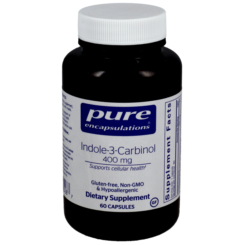 Indole-3-Carbinol, 400 mg, 60 Capsules , Brand_Pure Encapsulations caps Emersons