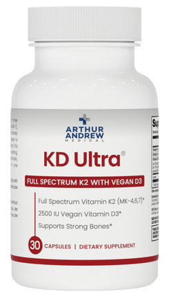 Arthur Andrew Medical KD Ultra, Full Spectrum K2 and Vegan D3 - front