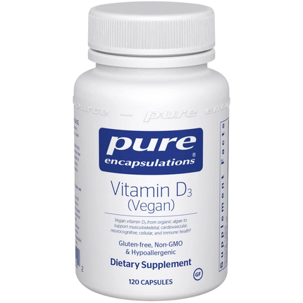 Vegan Vitamin D, 120 Capsules , Brand_Pure Encapsulations Form_Capsules Requires Consultation Size_120 Capsules