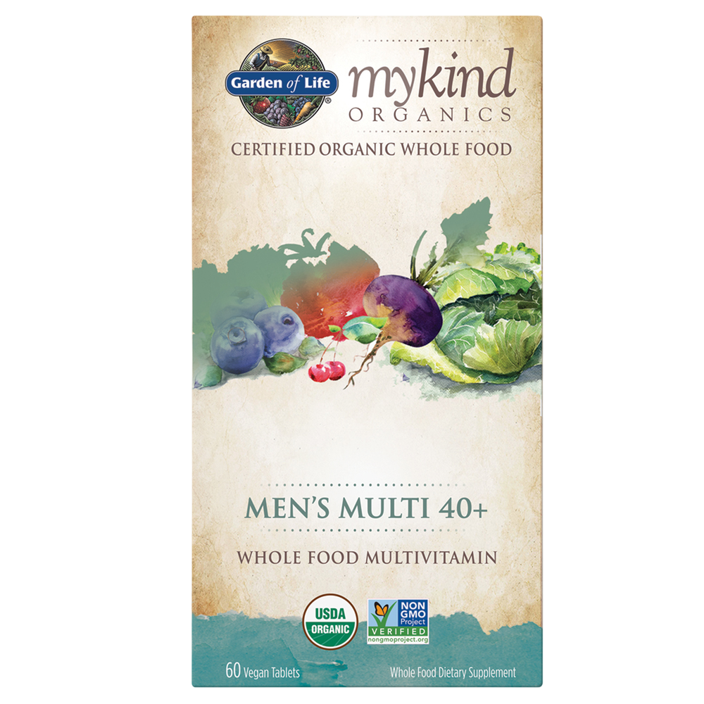 mykind Organics Men's Multi, 60 Vegan Tablets