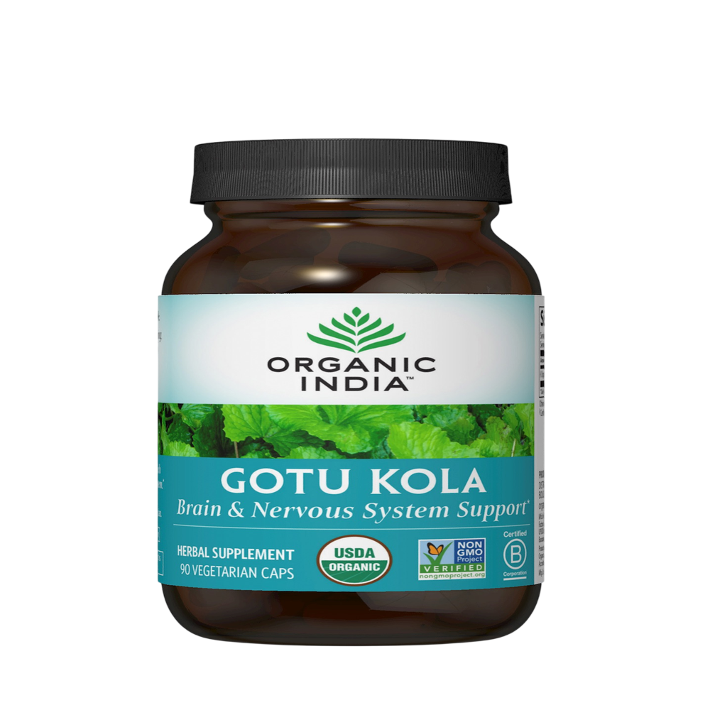 Gotu Kola, 90 capsules , Ayurveda Brand_Organic India Form_Capsules