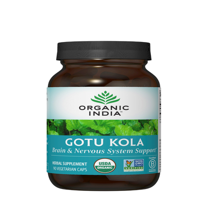 Gotu Kola, 90 capsules , Ayurveda Brand_Organic India Form_Capsules