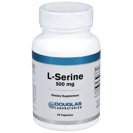 L-Serine 500mg, 60 Capsules