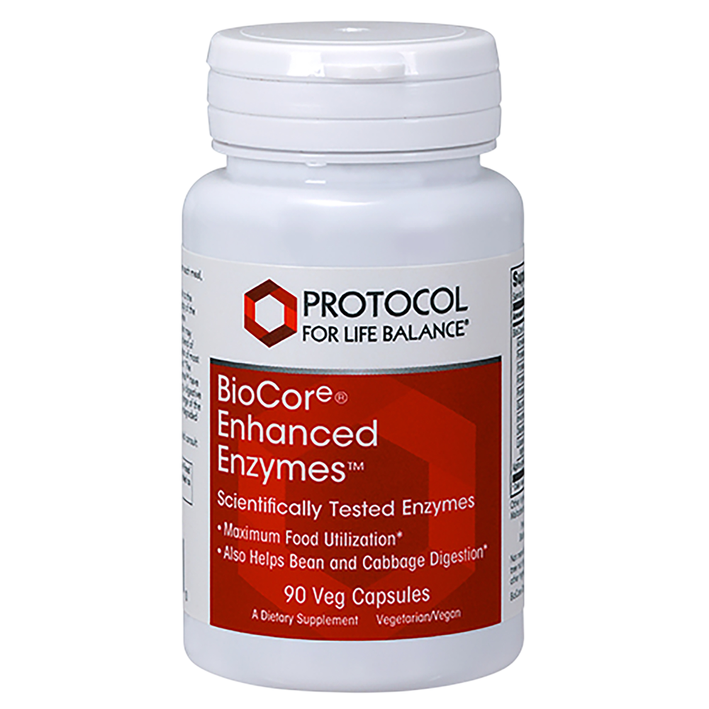 BioCore Enhanced Enzymes, 90 Capsules , Brand_Protocol for Life Balance capsules Form_Capsules Requires Consultation Size_90 Capsules