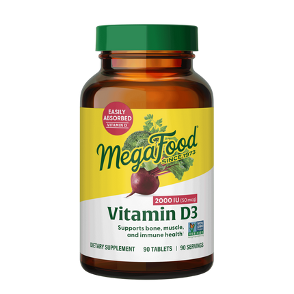 Vitamin D3 2000IU, 90 Tablets