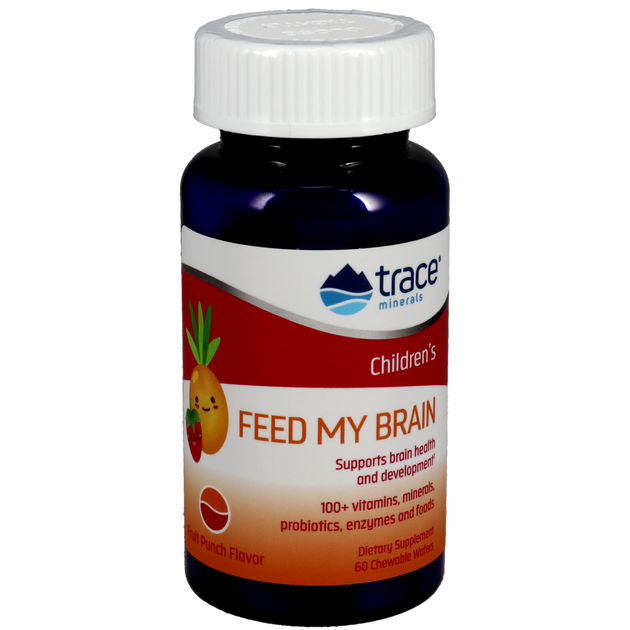 Feed My Brain - For Children Wafers, 60 Wafers , Brand_Trace Minerals Form_Wafers Size_60 Wafers