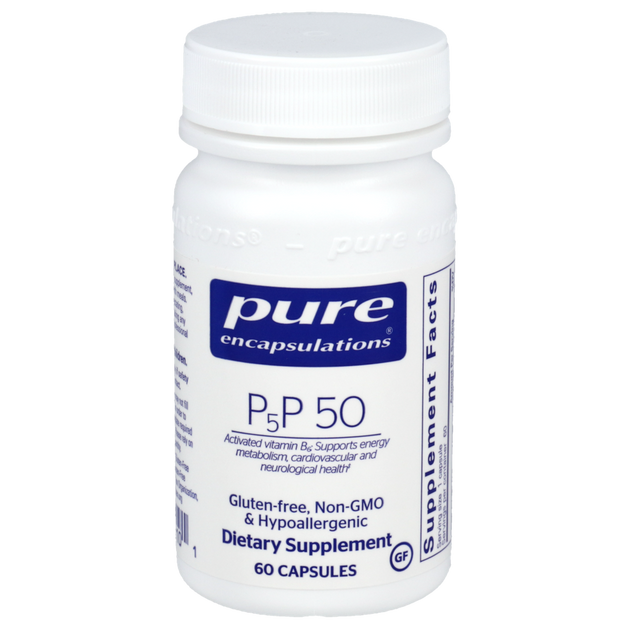 P5P 50, 60 Capsules , Brand_Pure Encapsulations Form_Capsules Requires Consultation Size_60 Capsules