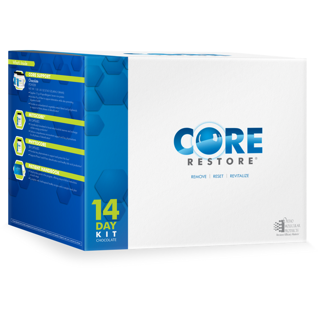 Core Restore® 14 Day Kit, Chocolate, 1 kit , Brand_Ortho Molecular Form_Kits Requires Consultation Size_1 Kit