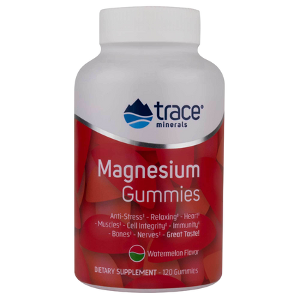 Magnesium Gummies - Watermelon, 120 Gummies