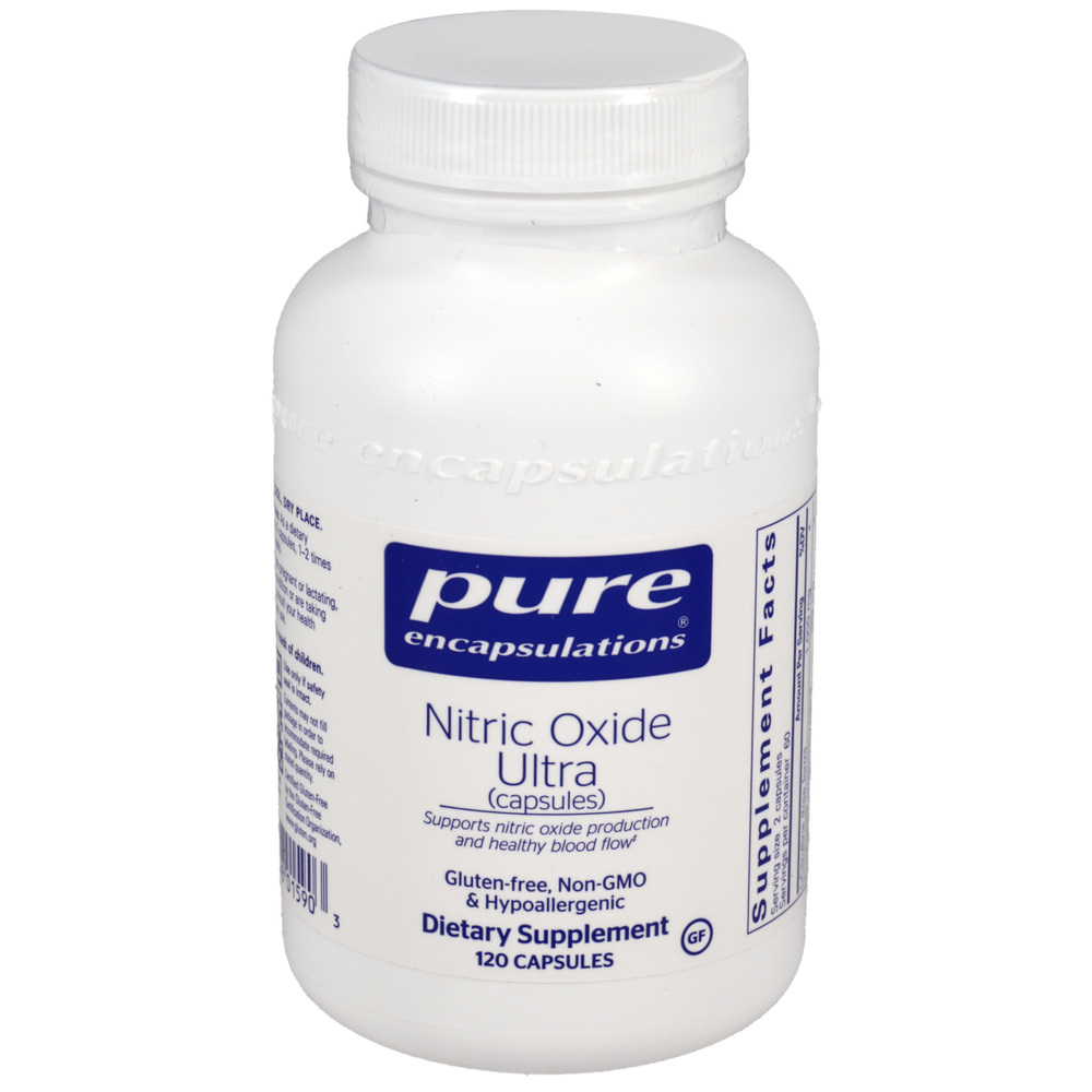 Nitric Oxide Ultra, 120 Capsules , Brand_Pure Encapsulations caps Emersons
