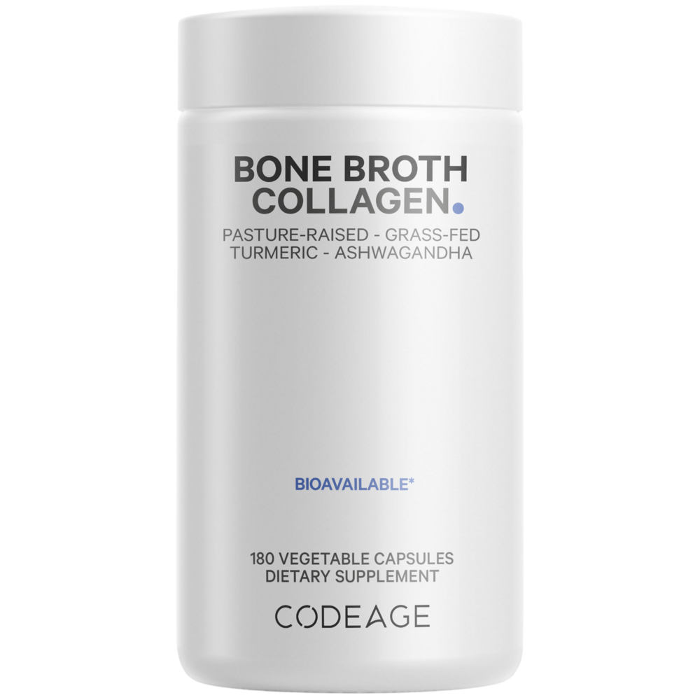 Bone Broth Collagen, 180 Capsules