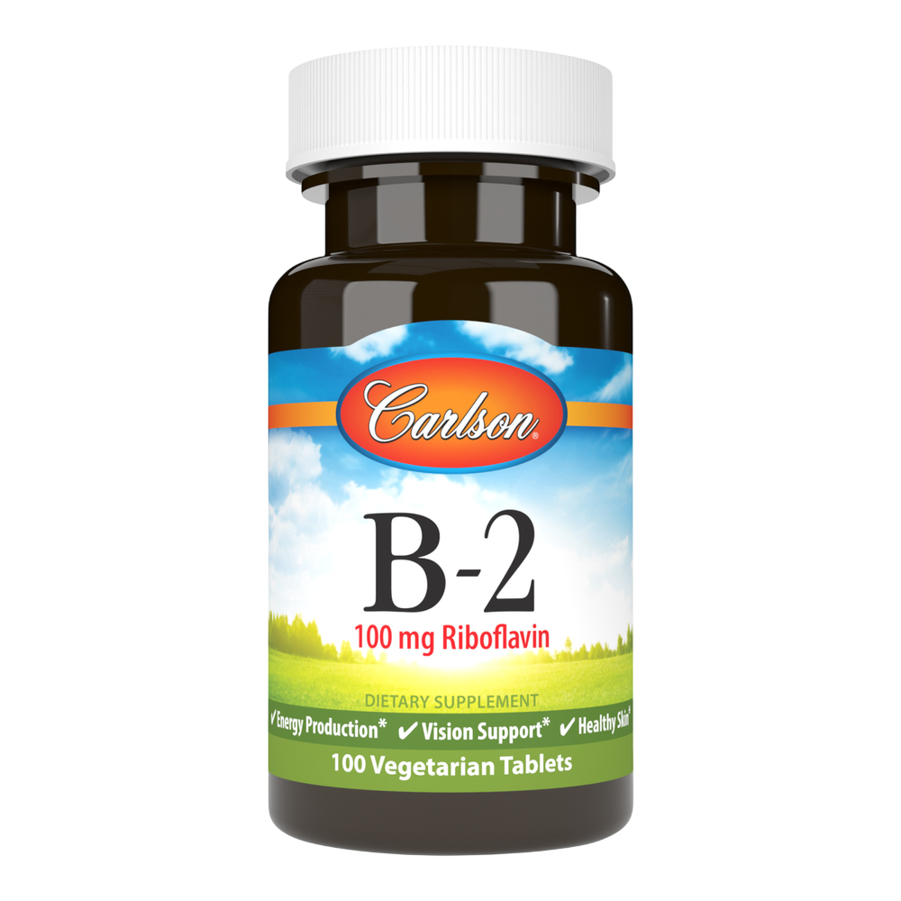 Vitamin B-2, 100 Tablets