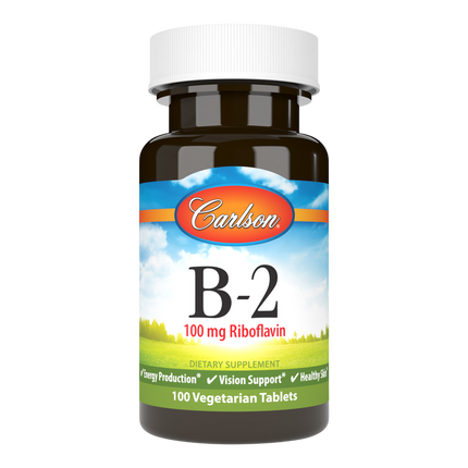 Vitamin B-2, 100 Tablets