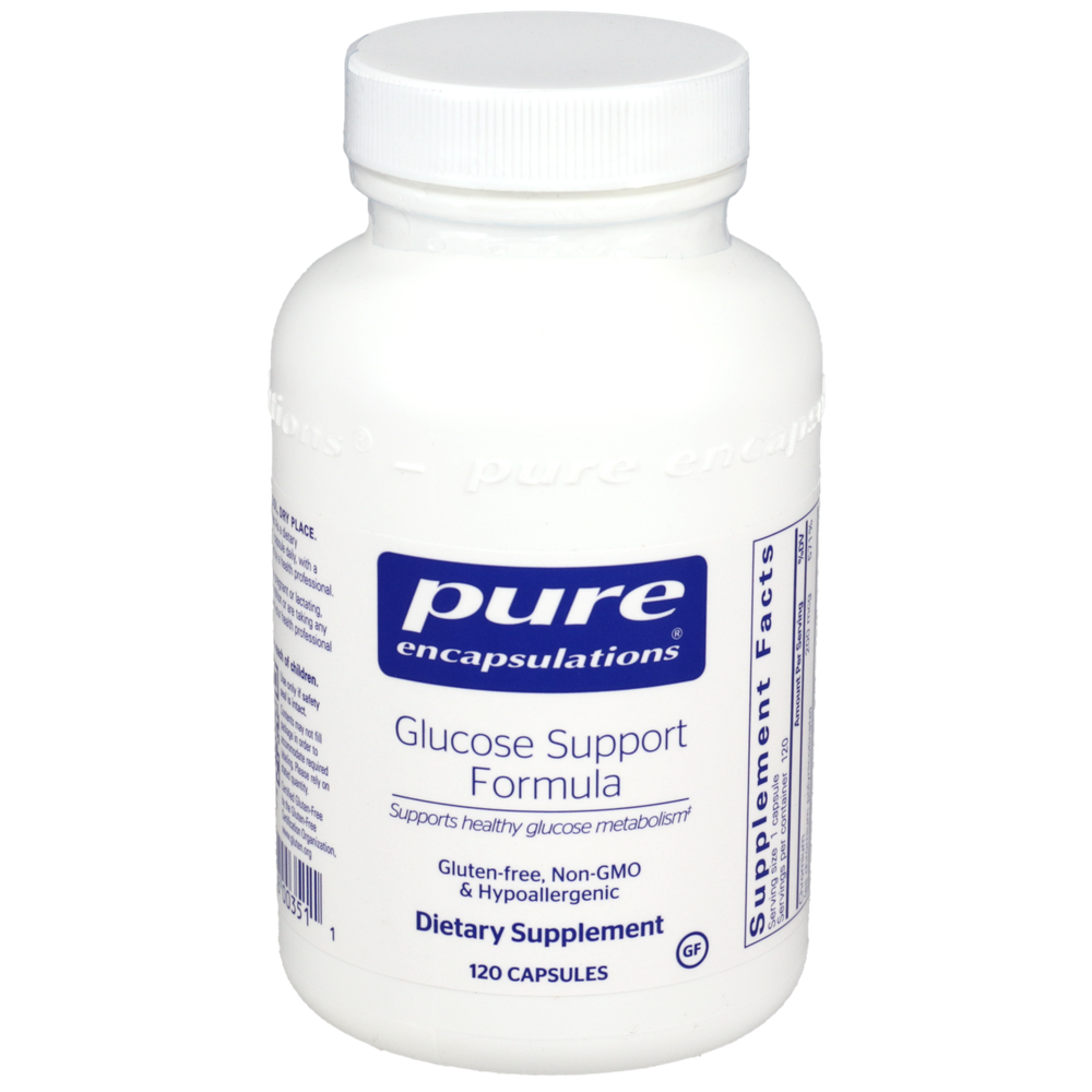 Glucose Support Formula, 120 Capsules , Brand_Pure Encapsulations caps Emersons