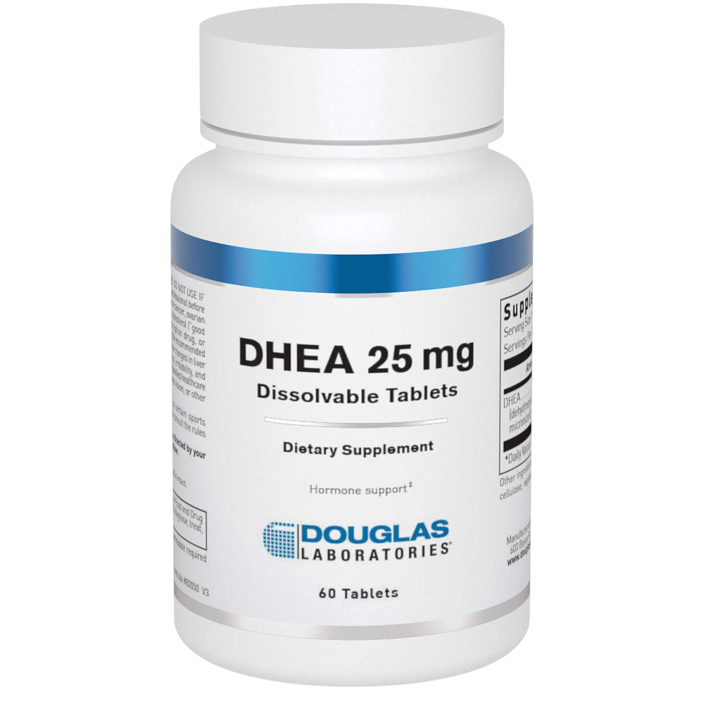 DHEA 25mg (Dissolvable Tablet), 60 Tablets