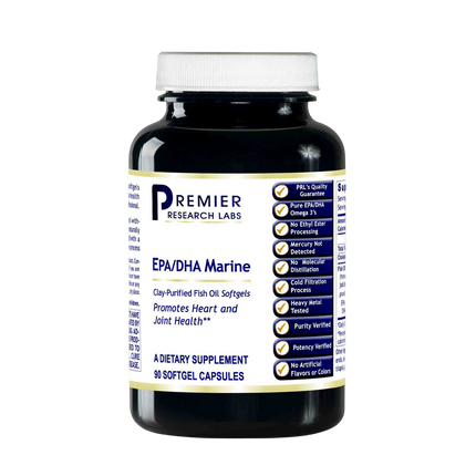 EPA/DHA Marine Softgels, 90 Softgel Capsules , Brand_Premier Research Labs Form_Softgels Requires Consultation Size_90 Softgel Capsules softgels