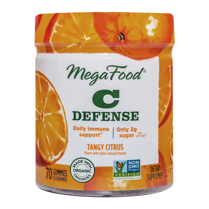 C Defense Gummies Tangy Citrus, 70 Gummies