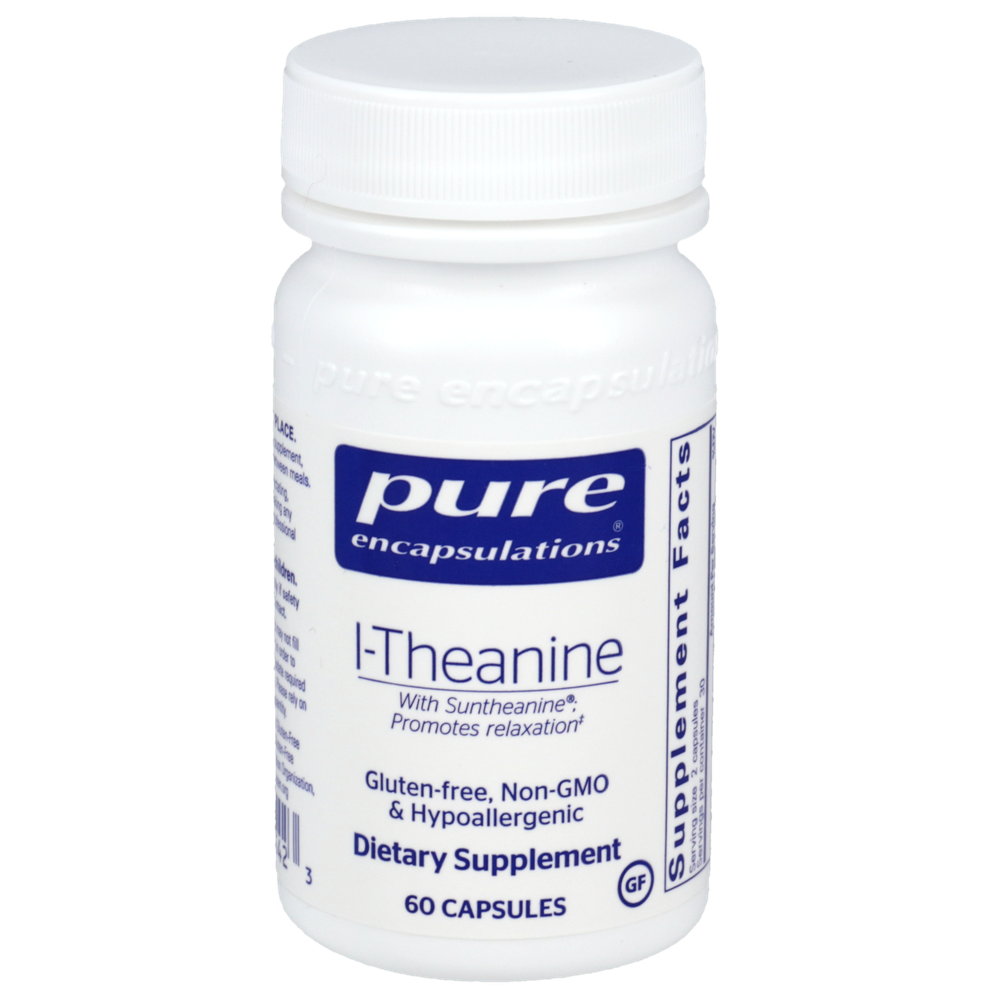 l-Theanine - 60 Capsules , Pure Encapsulations