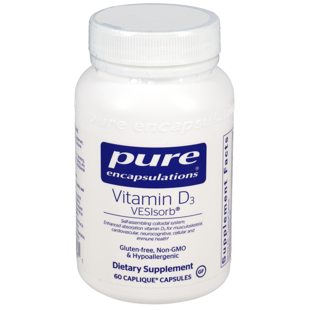 Vitamin D3 VESIsorb, 60 Capsules , Brand_Pure Encapsulations Form_Capsules Requires Consultation Size_60 Capsules