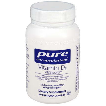 Vitamin D3 VESIsorb, 60 Capsules , Brand_Pure Encapsulations Form_Capsules Requires Consultation Size_60 Capsules