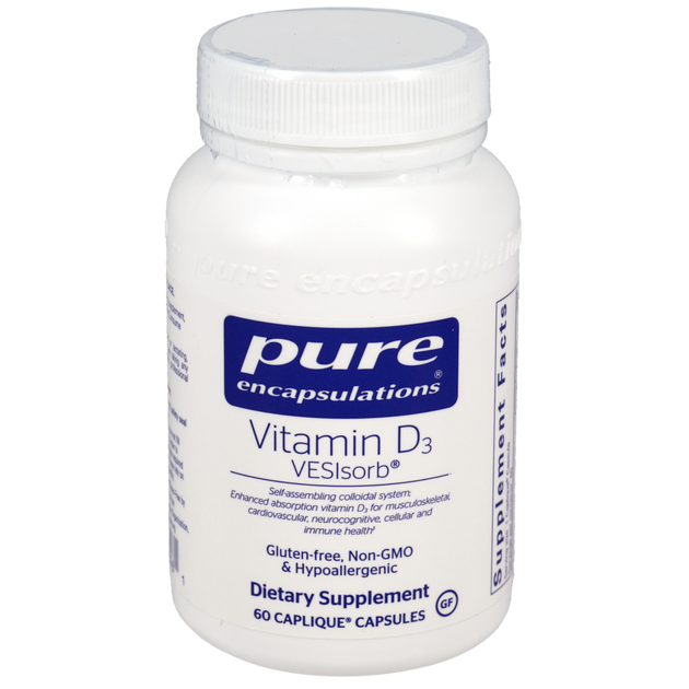 Vitamin D3 VESIsorb, 60 Capsules , Brand_Pure Encapsulations Form_Capsules Requires Consultation Size_60 Capsules