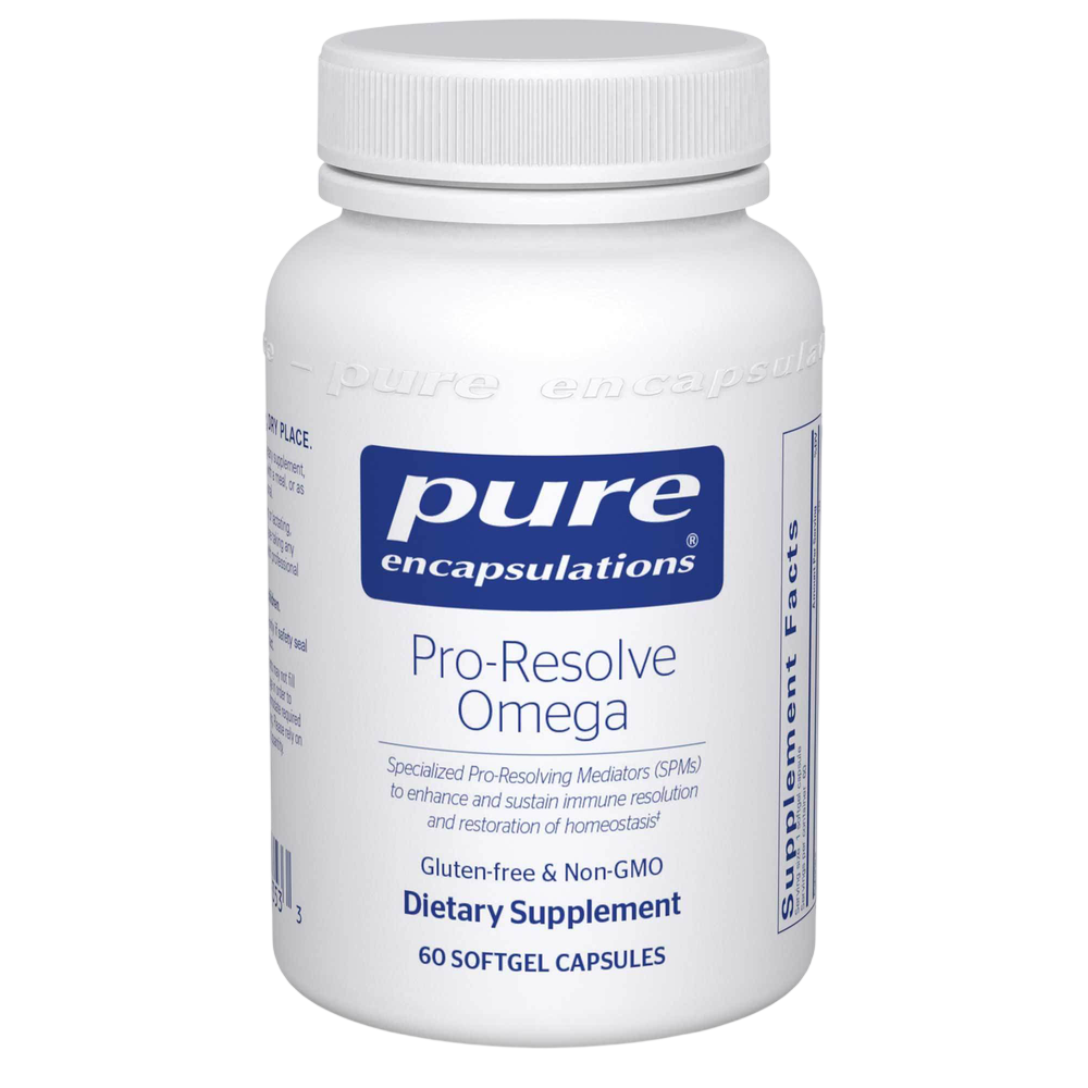 Pro-Resolve Omega, 60 Softgels , Brand_Pure Encapsulations Form_Softgels Requires Consultation Size_60 Softgels