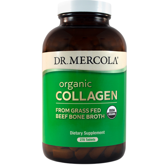 Collagen Organic Beef Broth, 270 Tablets