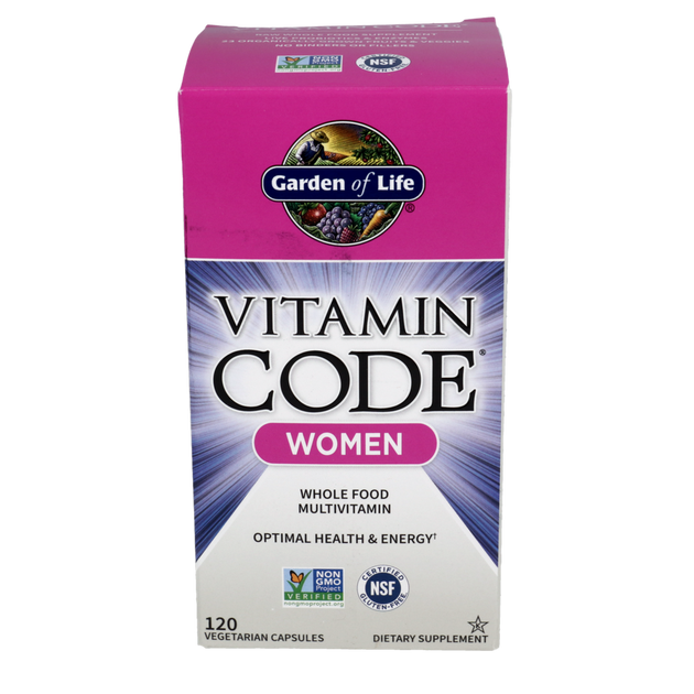 Vitamin Code Women Multivitamin Capsules, 120 Count