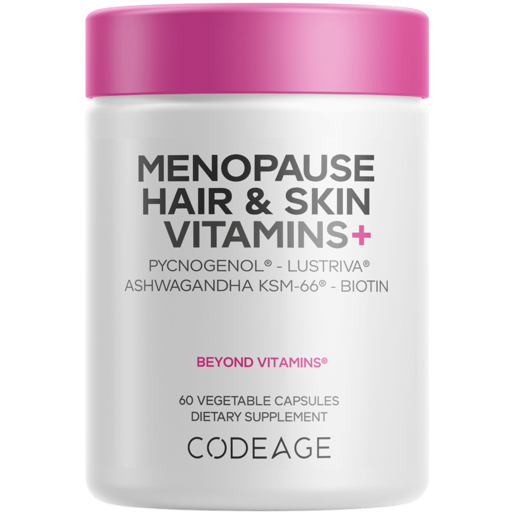 Menopause Hair & Skin Vitamins+, 60 Capsules