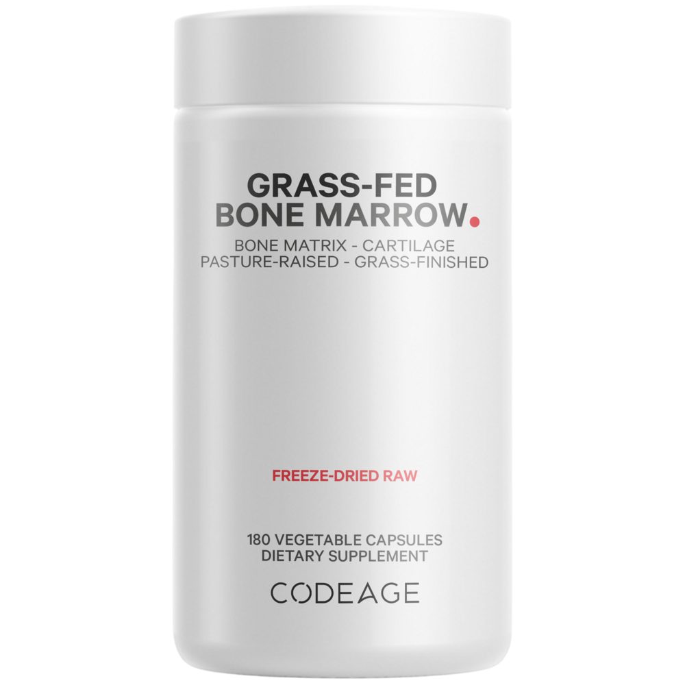 Grass-Fed Bone Marrow, 180 Capsules