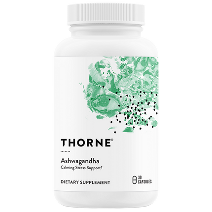 Ashwagandha, 30 Capsules , Brand_Thorne Research Form_Capsules Size_30 Capsules