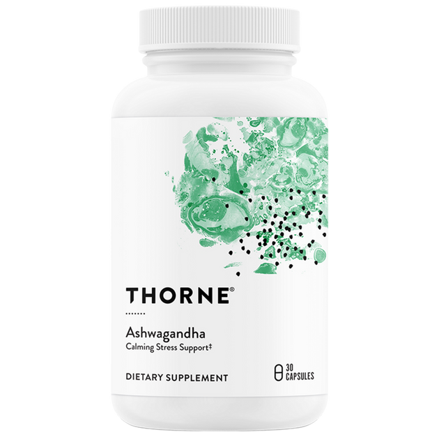 Ashwagandha, 30 Capsules , Brand_Thorne Research Form_Capsules Size_30 Capsules
