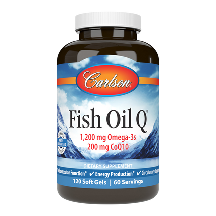 Fish Oil Q, 120 Softgels