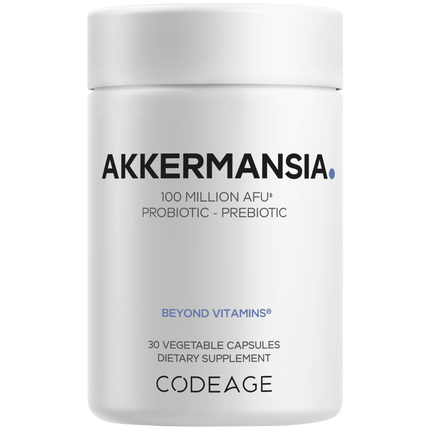Akkermansia 100 million AFU Probiotic - Prebiotic, 30 Capsules