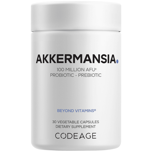 Akkermansia 100 million AFU Probiotic - Prebiotic, 30 Capsules