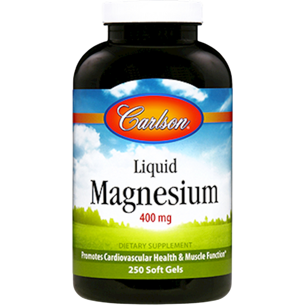 Liquid Magnesium 400mg, 250 Softgels