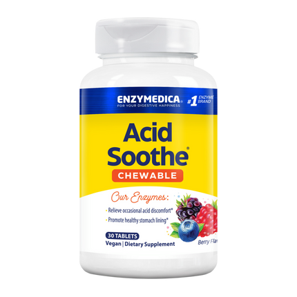 Acid Sooth Chewable Berry, 30 Tablets