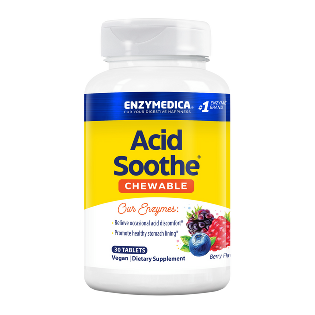 Acid Sooth Chewable Berry, 30 Tablets