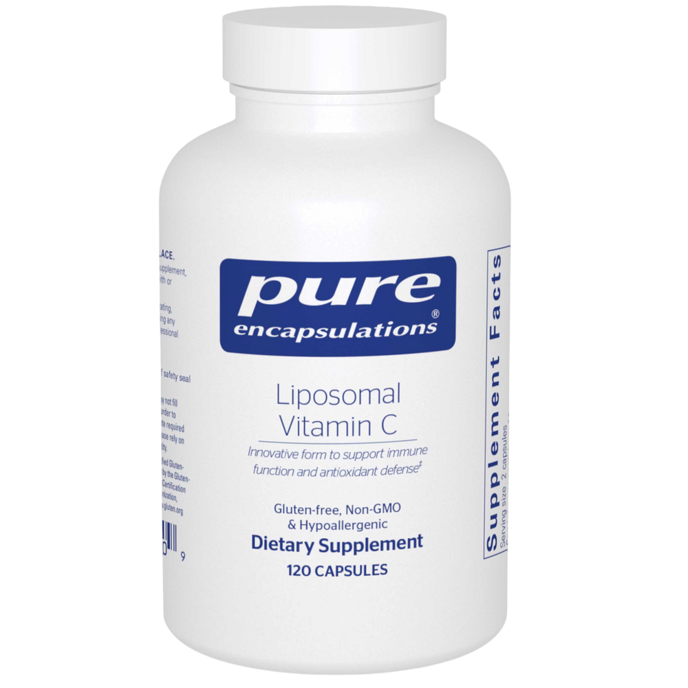 Liposomal Vitamin C, 120 Capsules , Brand_Pure Encapsulations Form_Capsules Requires Consultation Size_120 Capsules
