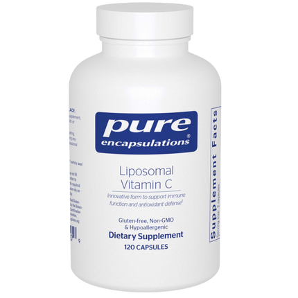 Liposomal Vitamin C, 120 Capsules , Brand_Pure Encapsulations Form_Capsules Requires Consultation Size_120 Capsules