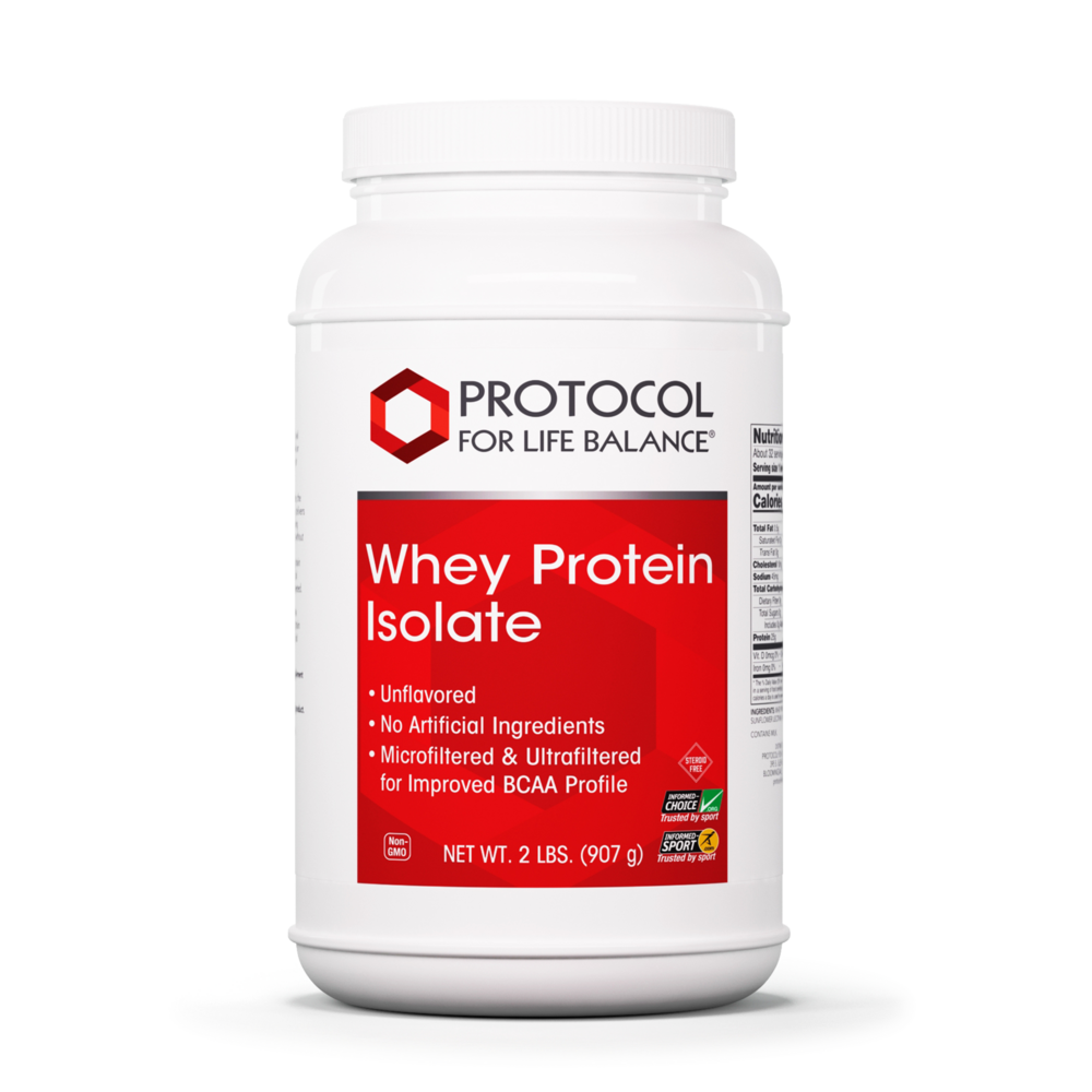 Whey Protein Isolate Pure, 907 Grams , Brand_Protocol for Life Balance Form_Powder powder Requires Consultation Size_907 Grams
