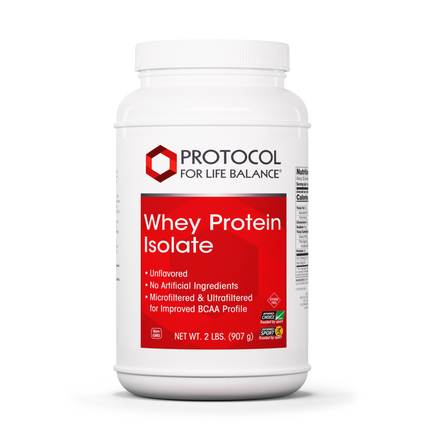 Whey Protein Isolate Pure, 907 Grams , Brand_Protocol for Life Balance Form_Powder powder Requires Consultation Size_907 Grams